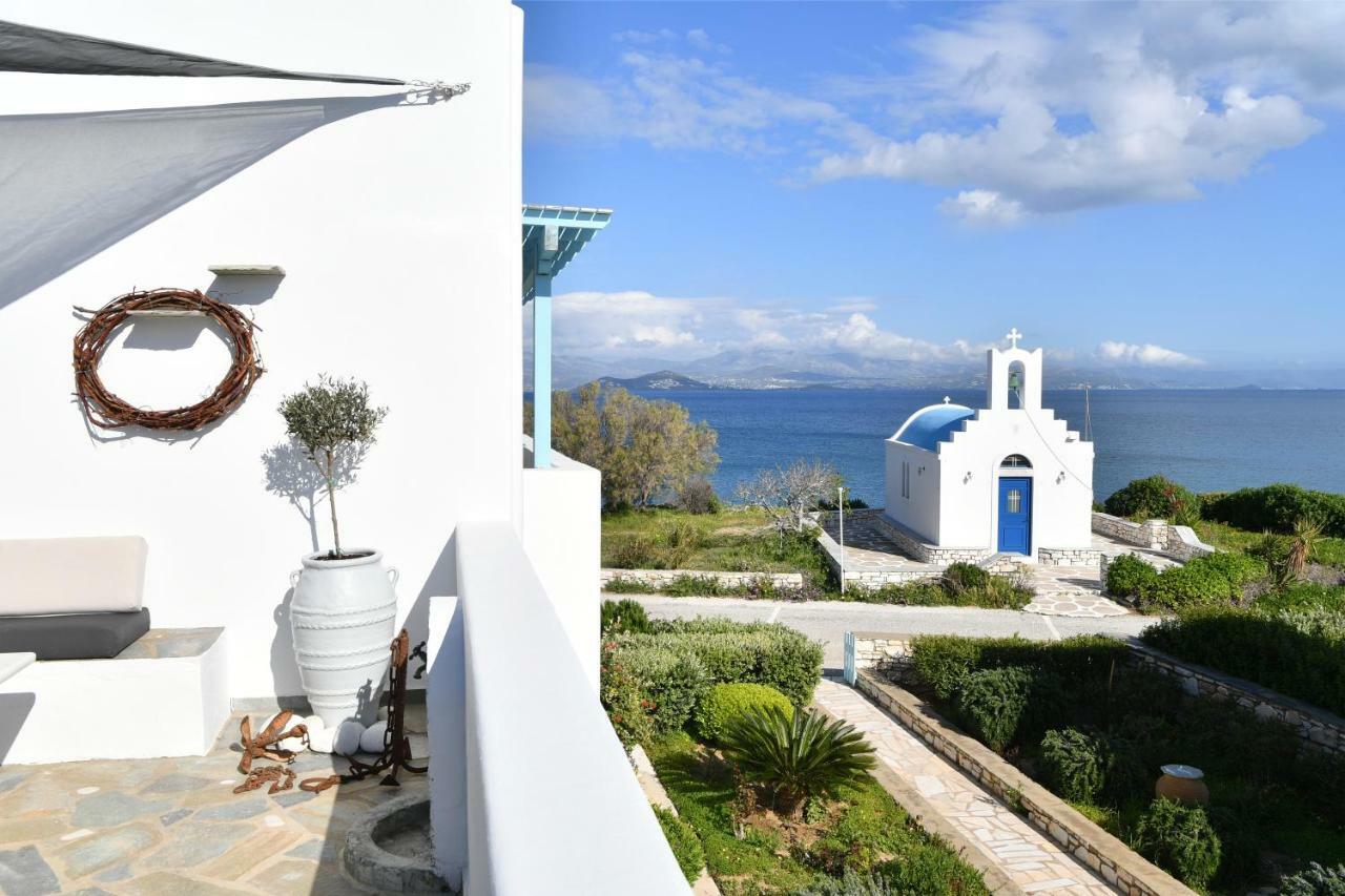 Nava Devine Water Front House In Ambelas Villa Exterior photo